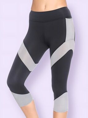 Blackmilk Spliced Leggings S BM-Pro Black Performance Leggings Gym Pockets BMC